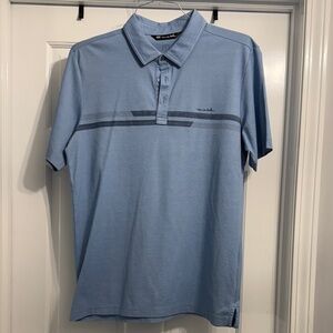 Travis Mathew Men’s Blue Polo Shirt size L